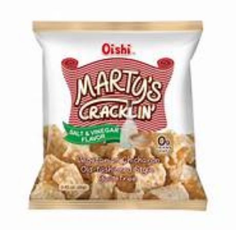 Picture of Marty's Cracklin Salt & Vinegar Flavor 26g 