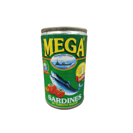Picture of Mega Sardines in Tomato Sauce 155g 