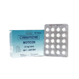 Cinnarizine (MOTICON) 25mg tab