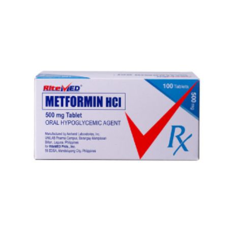 RiteMed Metformin HCl 500mg
