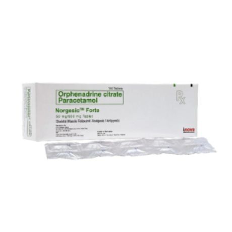 Norgesic Forte 50mg/650mg