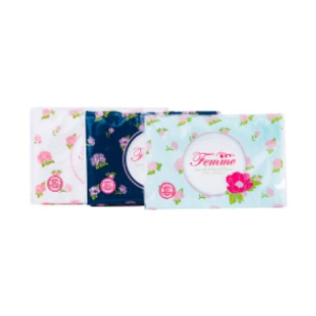 Femme unscented facial tissue 50pulls