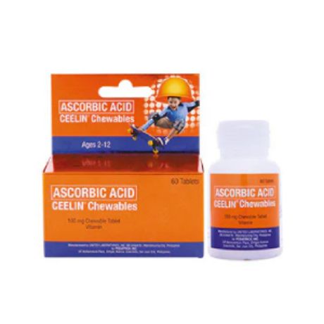 Picture of Ceelin chewable 60s bottle