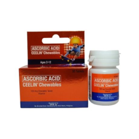 Picture of Ceelin chewable 30s bottle