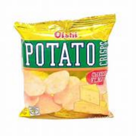 Picture of Oishi Potato Crisps Cheese Flavor  50g 