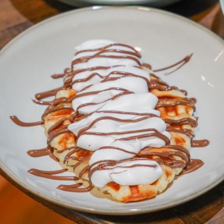 Plain Chocolate Croffle