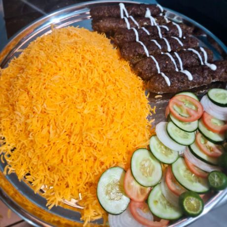 kebab platter