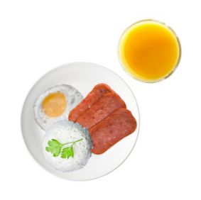 Picture of Spam Rice Meal