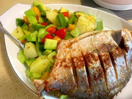 Picture of Grilled Pompano 