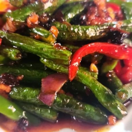 Picture of Hunan-style Spicy Sitaw with Bell Pepper (2-3 pax)