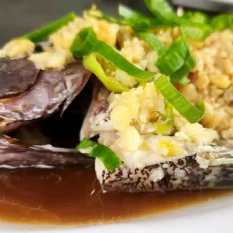 Garlic Infused Steamed Tilapia