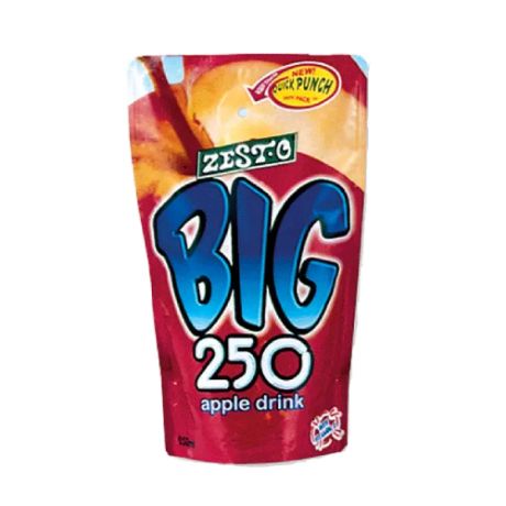 Zesto Big 250 Apple Drink 250ML