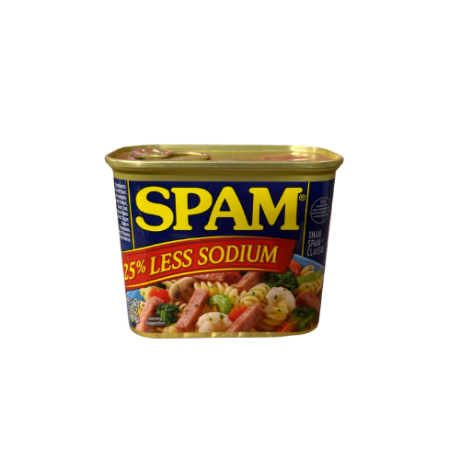 Spam 25% Less Sodium