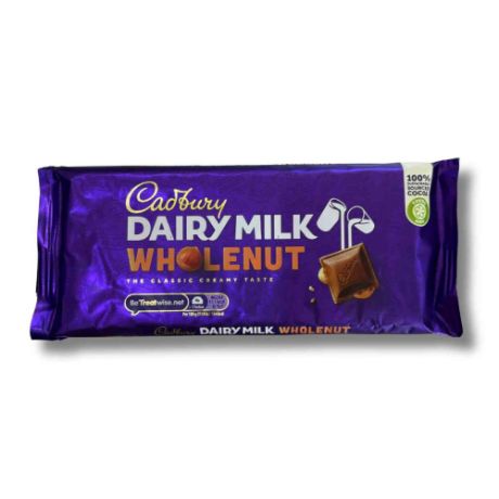 Cadbury DM Wholenut 180g