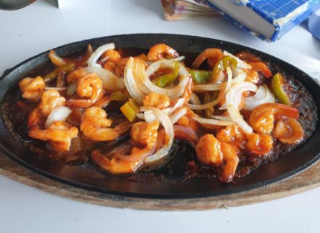 Sizzling Gambas