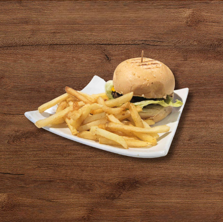 Burger with Fries