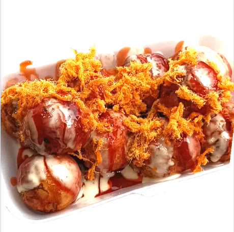 Bacon with Cheese Takoyaki