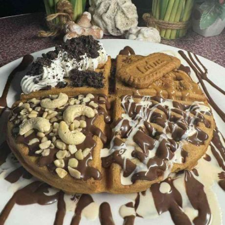 biscoff waffle