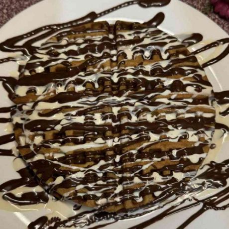 Nutella & White Chocolate Waffle