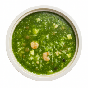 Mixed Seafood with Polunchay Soup