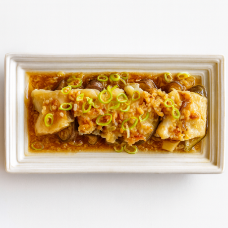 Steam Fish Fillet with Eggplant