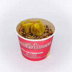 Pork Siomai with Fried Noodles