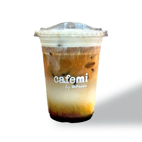 Iced  Salted Brown Sugar Crème Latte 