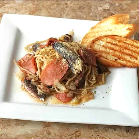 Picture of Spanish Sardines and Sausage Pasta