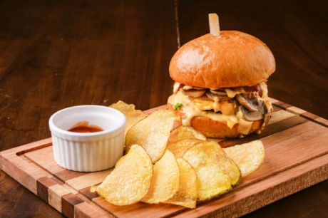 Picture of Faith Mushroom Burger