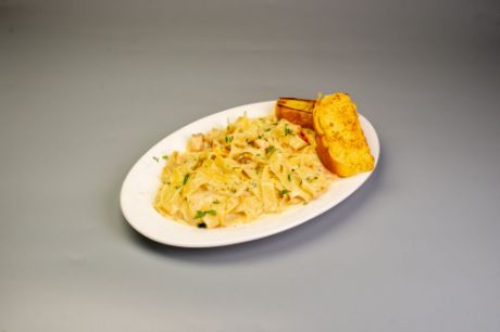 Picture of Salmon Alfredo Pasta