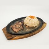 half sizzling liempo