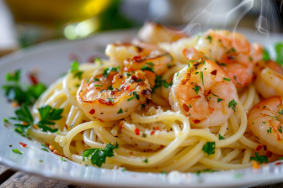 Picture of Shrimp Aglio Olio Pasta