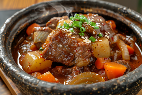 Korean Beef Galbi Stew