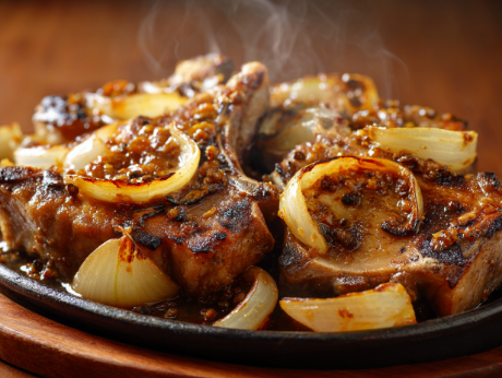 Picture of Stir Fry Porkchop w/ Onions