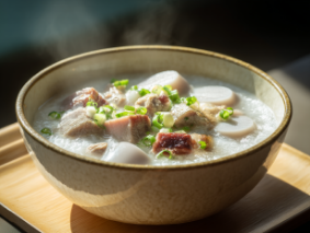 Picture of Pork Taro Congee with Century Egg