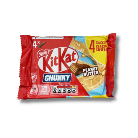 Picture of Kitkat Chunky Peanut Butter x4